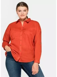 Spilgta kokvilnas blūze Sheego