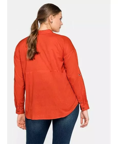 Spilgta kokvilnas blūze Sheego