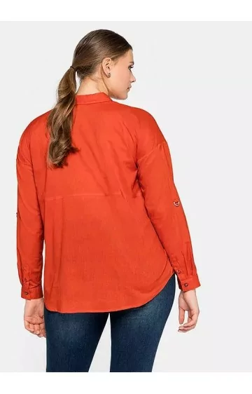 Spilgta kokvilnas blūze Sheego