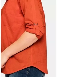 Spilgta kokvilnas blūze Sheego