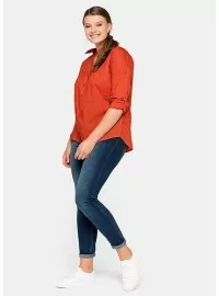 Spilgta kokvilnas blūze Sheego