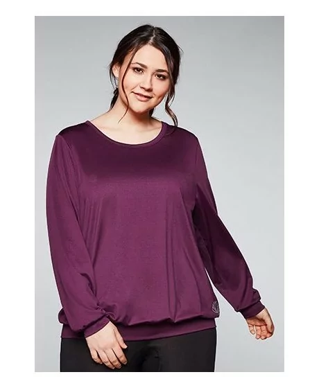 Svētku blūze Sheego ar garām piedurknēm