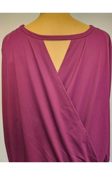 Svētku blūze Sheego ar garām piedurknēm