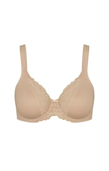Triumph Modern Lace+Cotton liemenėlė su lankeliais