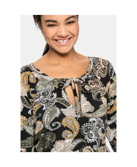 Sheego midi garuma adīta kleita