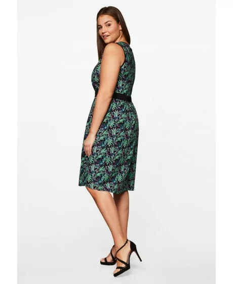 Sheego kokvilnas kleita bez piedurknēm