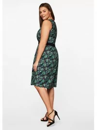 Sheego kokvilnas kleita bez piedurknēm