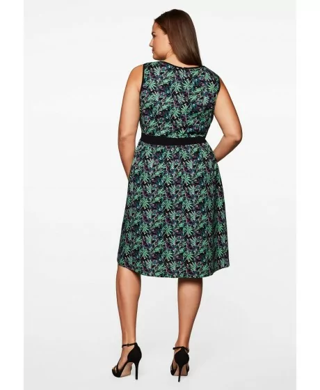 Sheego kokvilnas kleita bez piedurknēm