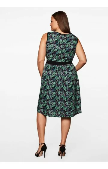 Sheego kokvilnas kleita bez piedurknēm