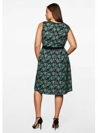 Sheego kokvilnas kleita bez piedurknēm