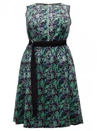 Sheego kokvilnas kleita bez piedurknēm