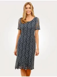 Eleganta MONA mežģīņu kleita ar oderējumu