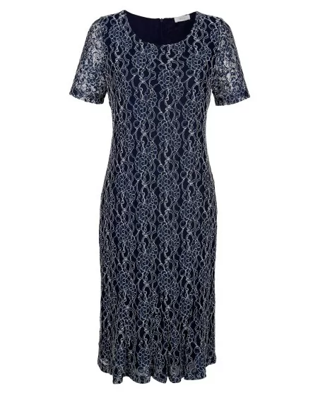 Eleganta MONA mežģīņu kleita ar oderējumu