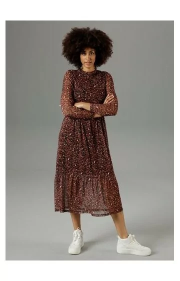 Aniston Ikdienišķa kleita ar oderi