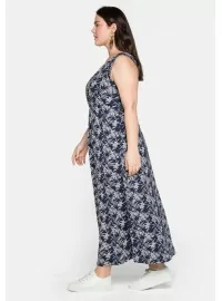 Sheego Jersey kleita bez piedurknēm Sheego - 2