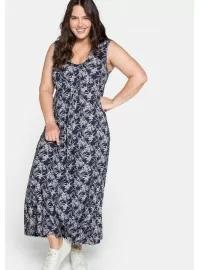 Sheego Jersey kleita bez piedurknēm Sheego - 4