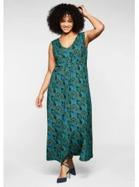 Sheego by Joe Browns Jersey kleita bez piedurknēm Sheego - 1