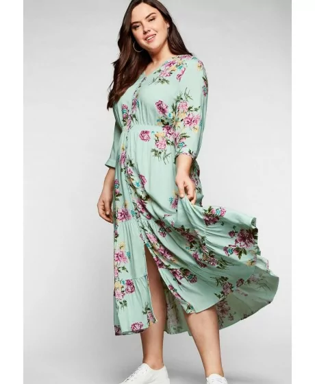 Sheego by Joe Browns romantiska viskozes kleita Sheego - 1