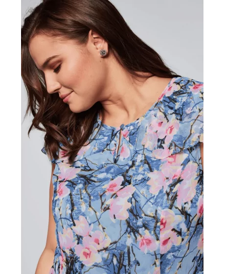 Joe Browns šifona kleita ar ziediem Sheego - 5