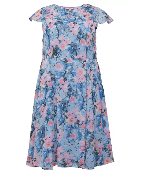 Joe Browns šifona kleita ar ziediem Sheego - 6