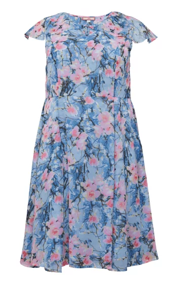 Joe Browns šifona kleita ar ziediem Sheego - 6