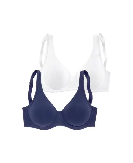 2-in-1 Petite Fleur mažinančios medvilnės liemenėlės  - 1