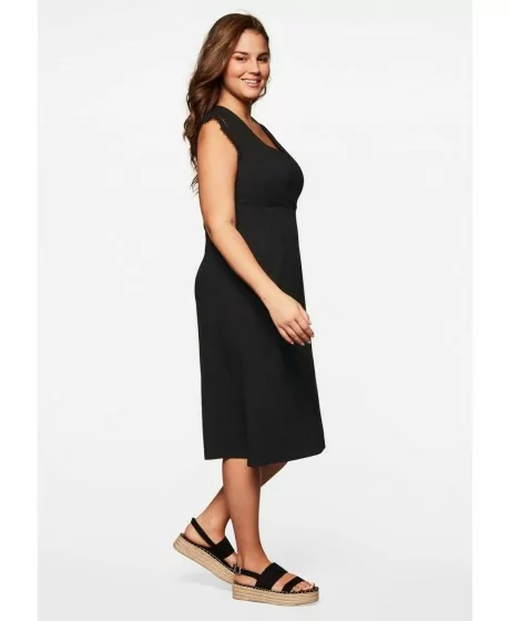 Sheego Džersija kleita ar mežģīņu ielaidumiem Sheego - 2