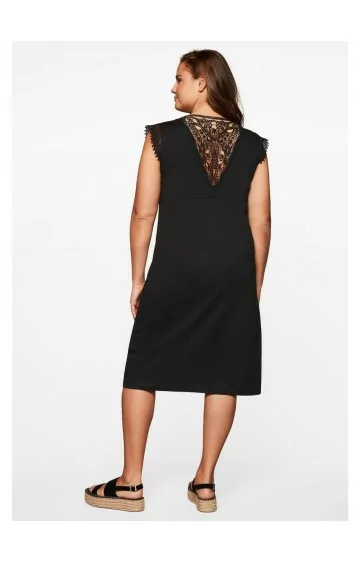 Sheego Džersija kleita ar mežģīņu ielaidumiem Sheego - 3