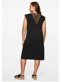 Sheego Džersija kleita ar mežģīņu ielaidumiem Sheego - 3