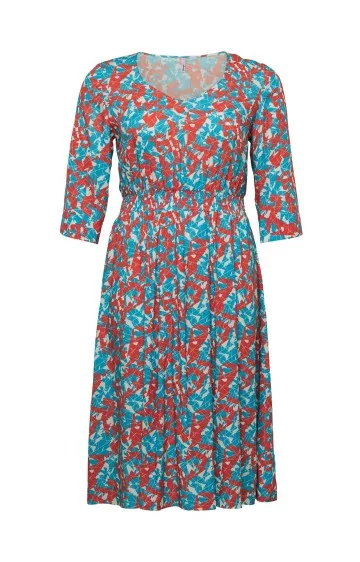 Izteiksmīga Sheego viskozes kleita ar grafisku rakstu Sheego - 5