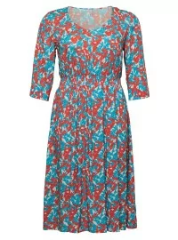 Izteiksmīga Sheego viskozes kleita ar grafisku rakstu Sheego - 5