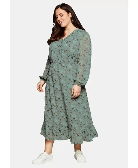 Sheego Šifona kleita ar oderējumu Sheego - 1