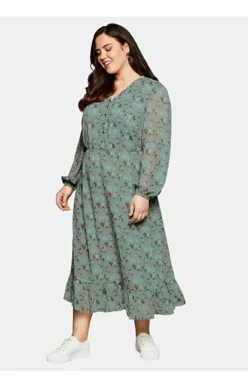 Sheego Šifona kleita ar oderējumu Sheego - 1