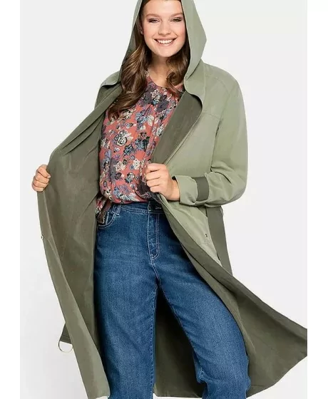 Sheego Lietusmētelis ar kapuci Sheego - 4