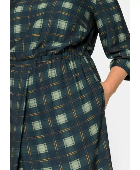 Sheego Sheego Kārtaina viskozes kleita - 5