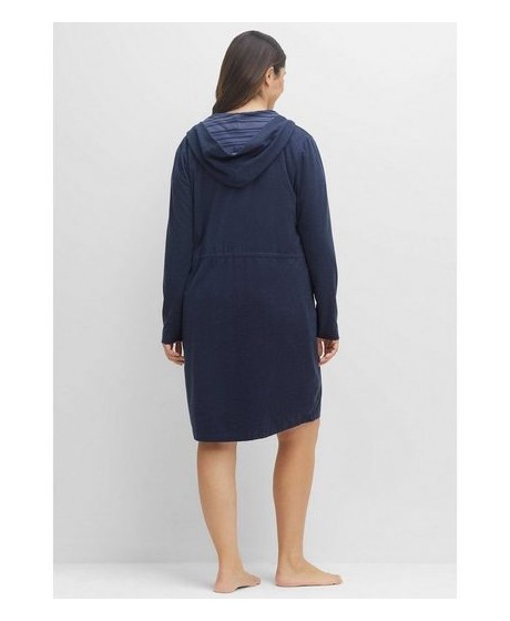 Mājīgs Sheego halāts ar divpusēju rāvējslēdzēju