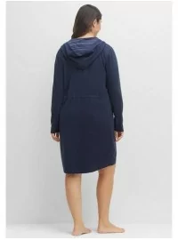 Mājīgs Sheego halāts ar divpusēju rāvējslēdzēju