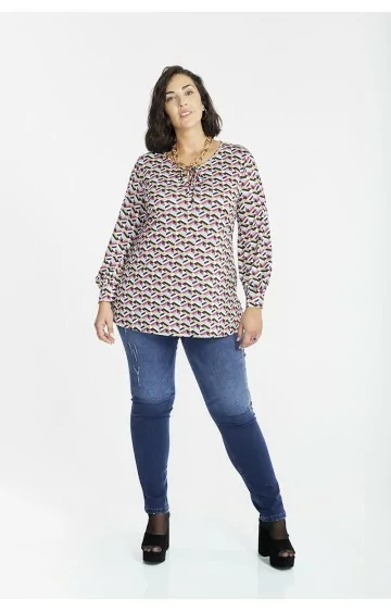 SPG WOMAN A-līnijas trikotāžas tunika SPG WOMAN - 4