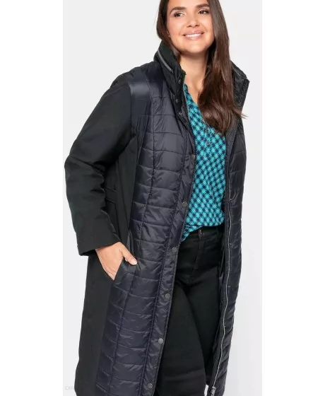 Sheego Sheego Coat in Combination Quilted Sheego - 4