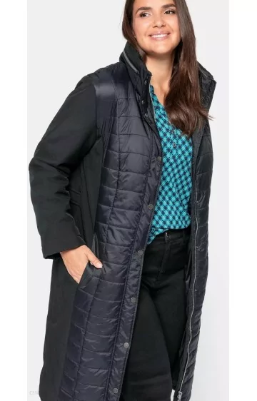 Sheego Sheego Coat in Combination Quilted Sheego - 4