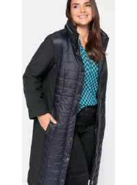 Sheego Sheego Coat in Combination Quilted Sheego - 4