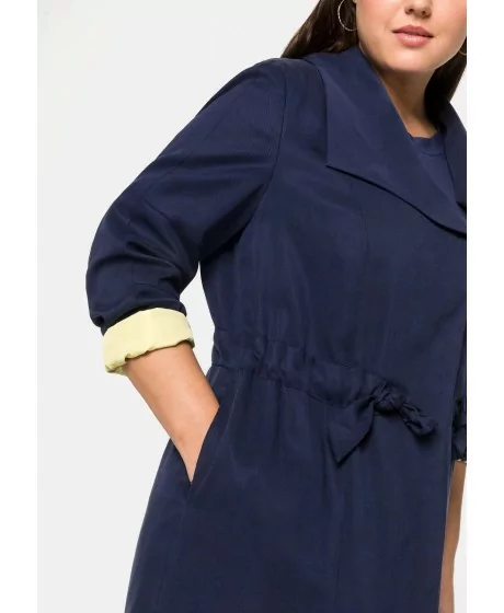 Sheego gara jaka ar kontrastējošu oderi Sheego - 3