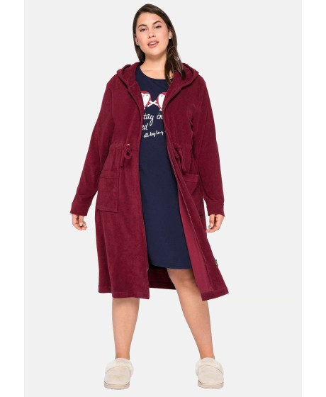 Sheego frotē halāts ar kapuci