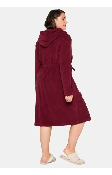 Sheego frotē halāts ar kapuci