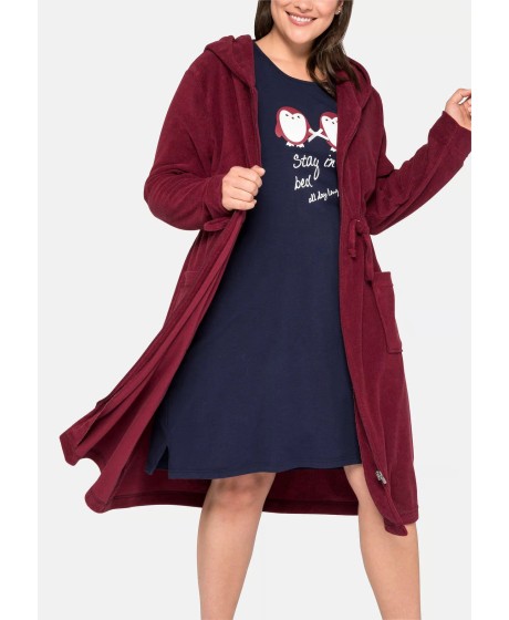 Sheego frotē halāts ar kapuci