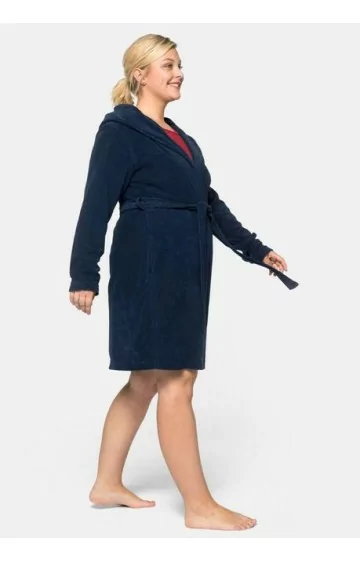 Sheego frotē halāts ar kapuci