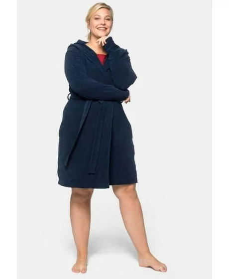 Sheego frotē halāts ar kapuci