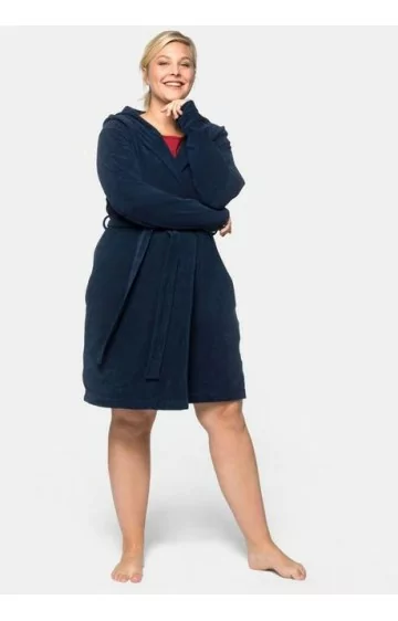 Sheego frotē halāts ar kapuci