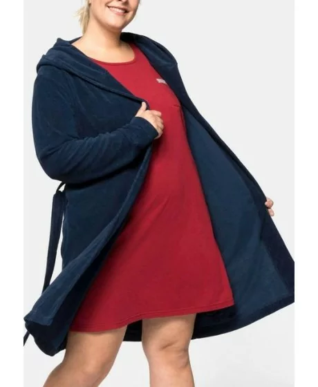 Sheego frotē halāts ar kapuci