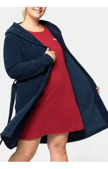 Sheego frotē halāts ar kapuci